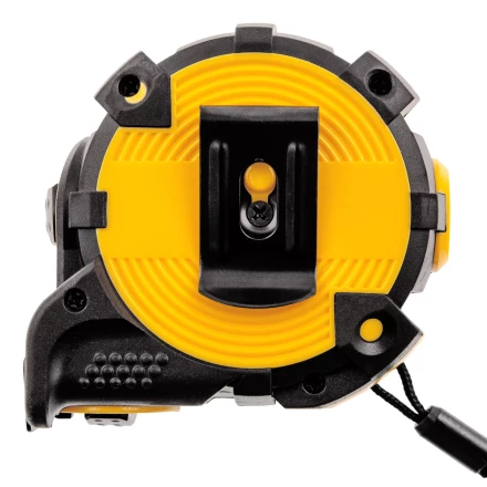 Рулетка Denzel 5м х 25мм, автоматич. фиксац., нейлон. покрытие, магнит. зацеп, двухстор. разметка 31522 купить в Нижневартовске