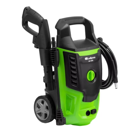 Моечная машина высокого давления Сибртех АМ-1800 58226, 1800 Вт, 140 бар, 350 л/ч, колесная купить в Нижневартовске