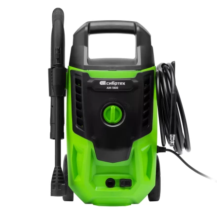 Моечная машина высокого давления Сибртех АМ-1800 58226, 1800 Вт, 140 бар, 350 л/ч, колесная купить в Нижневартовске