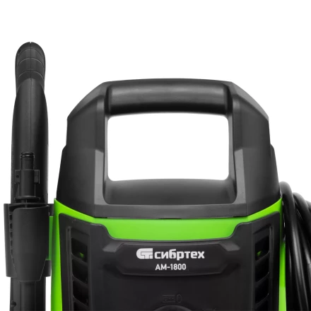 Моечная машина высокого давления Сибртех АМ-1800 58226, 1800 Вт, 140 бар, 350 л/ч, колесная купить в Нижневартовске