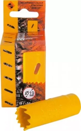 Коронка Bi-Metal Ф19 мм М42 Энкор 24319 купить в Нижневартовске