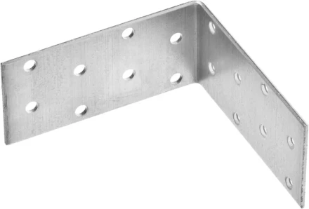 Крепежный угол ЗУБР "МАСТЕР" равносторонний, 40х80х80мм, 20шт 310205-040-080 купить в Нижневартовске