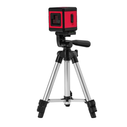 Лазерный уровень MTX XQB RED Pro SET, 10 м, красный луч, батарейки, штатив 350185 купить в Нижневартовске
