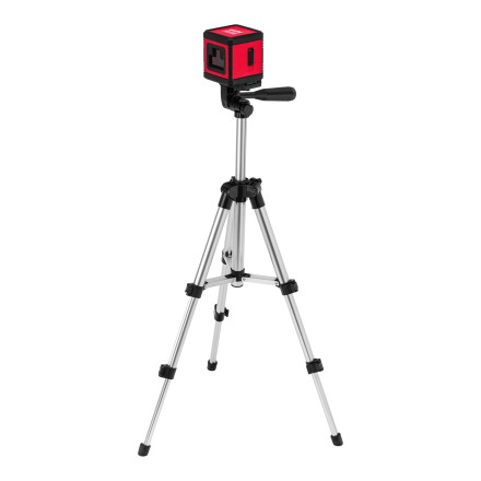 Лазерный уровень MTX XQB RED Pro SET, 10 м, красный луч, батарейки, штатив 350185 купить в Нижневартовске