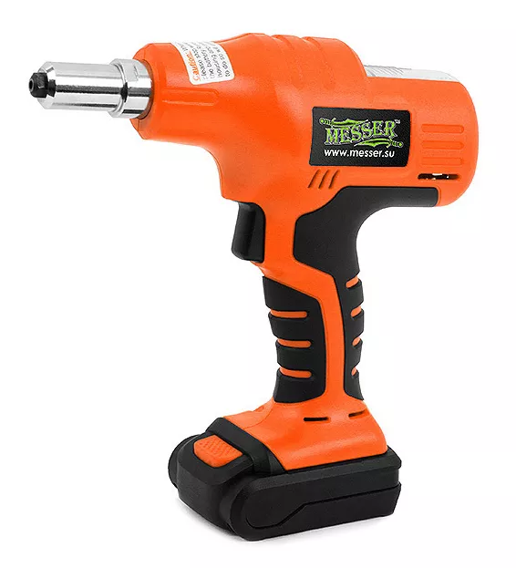 Аккумуляторный заклепочник MESSER W4560 для вытяжных заклепок (2,4 - 5,0 мм) купить в Нижневартовске