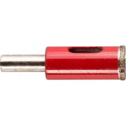 Сверло ЗУБР алмазное трубчатое по кафелю, керамике, зерно 60, 14мм 29850-14 купить в Нижневартовске