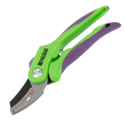 Секатор с наковальней Palisad, 200 мм, двухкомпонентные рукоятки, 605518