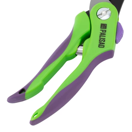 Секатор с наковальней Palisad, 200 мм, двухкомпонентные рукоятки, 605518 купить в Нижневартовске