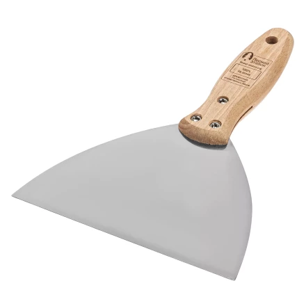 Шпательная лопатка из нержавеющей стали Matrix, 150 мм, буковая рукоятка, EFP 85619 купить в Нижневартовске