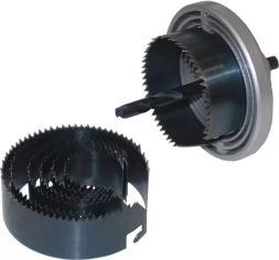 Набор венцов пильных  диаметр 25-64мм 7 штук  Кратон 1 04 01 004