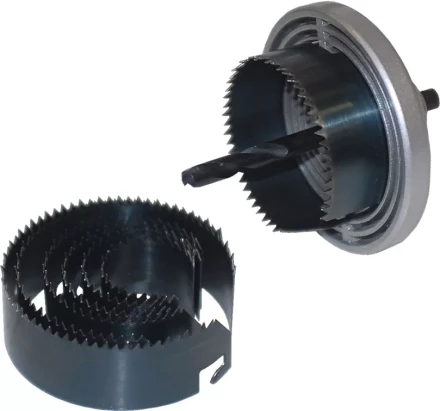 Набор венцов пильных  диаметр 25-64мм 7 штук  Кратон 1 04 01 004 купить в Нижневартовске