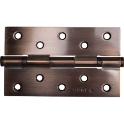 Петля универсальная ЗУБР "ЭКСПЕРТ", 2 подшипника, цвет ст. медь (AC), с крепежом, 125х75х2,5мм, 2 шт 37601-125-6