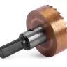 HSS-TiN коронка MESSER 40мм с центр. сверлом и толкающей пружиной для  лист. материала  до 2 мм ц/х купить в Нижневартовске