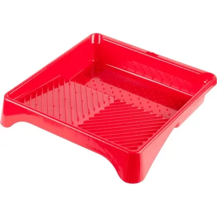 Ванночка ЗУБР малярная пластмассовая, для валиков до 270 мм, 360х360мм, 1,3л 06055-27 купить в Нижневартовске