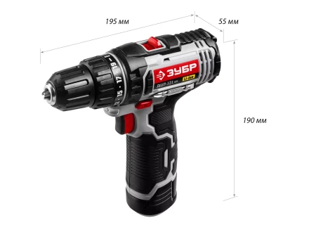 Дрель-шуруповерт 2 АКБ ДШЛ-121 КН серия СТАНДАРТ купить в Нижневартовске