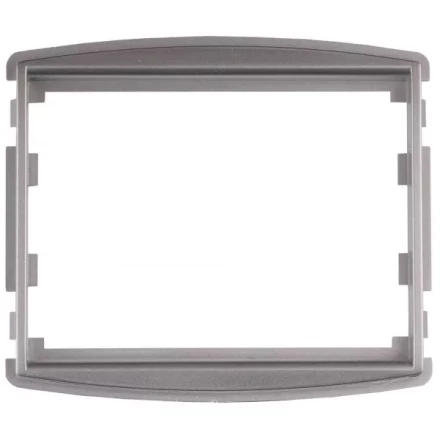 Вставка СВЕТОЗАР "ЭФФЕКТ" декоративная, цвет светло-серый металлик, одинарная SV-54466-SM купить в Нижневартовске