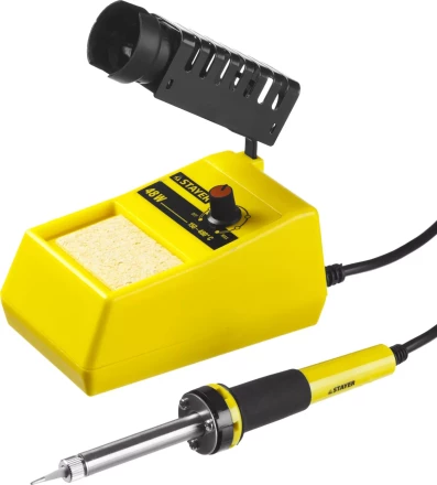 Паяльная станция аналоговая, STAYER "MASTER" 55371, диапазон 150-480°C, 48Вт 55371 купить в Нижневартовске