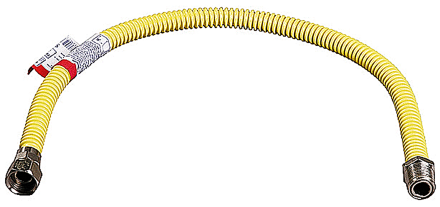 Подводка-сильфон ЗУБР для газа, нержавеющая сталь, г/ш 1/2&quot; - 0,8м 51006-G/S-080 купить в Нижневартовске