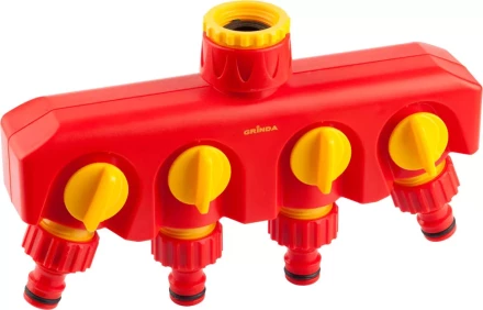 Распределитель GRINDA четырехканальный, из ударопрочной пластмассы 8-426313_z01 купить в Нижневартовске