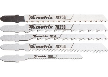 Набор полотен для электролобзика по дереву 5шт MATRIX Professional 78250 купить в Нижневартовске