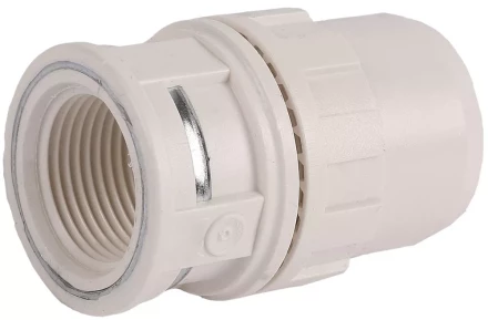 Муфта ЗУБР "ШиреФит" соединительная, "штуцер с гайкой - внутренняя резьба", 20мм-1/2" 51462-20-1/2 купить в Нижневартовске