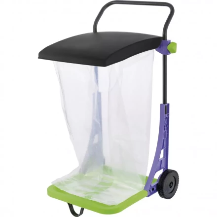 Тележка под мусорные пакеты с крышкой 1 пакет в комплекте Palisad 68933 купить в Нижневартовске