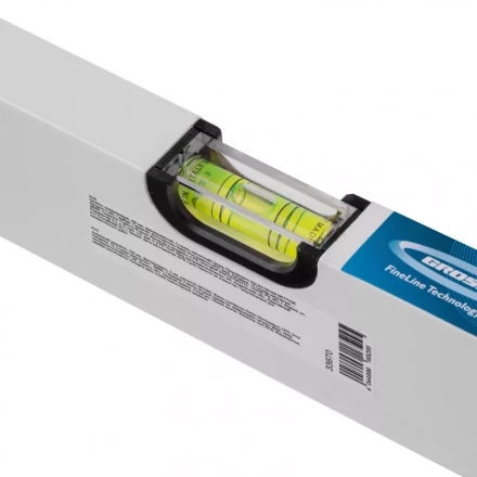 Уровень алюминиевый 400 мм фрезерованный 2 глазка магнитный Gross 33670 купить в Нижневартовске