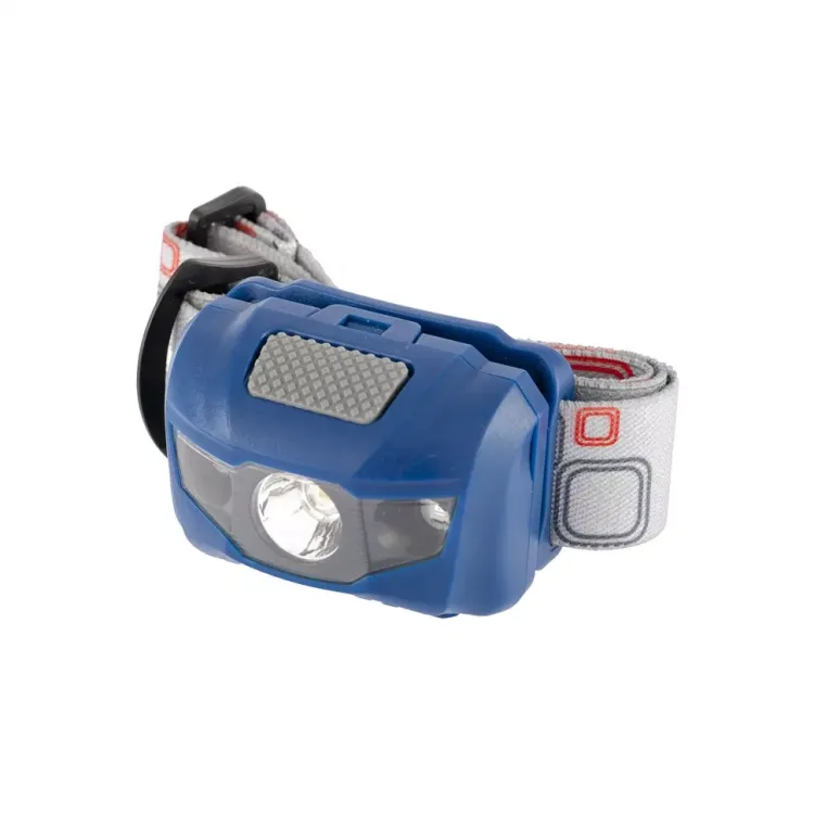 Фонарь налобный Space ABS пластик 4 режима 1 Вт LED х 120 Лм 2 red Led 8 часов 3хААА Stern 90568 купить в Нижневартовске
