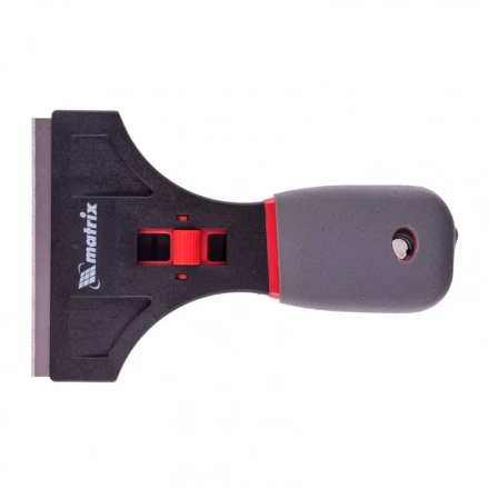 Скребок с обрезиненной рукояткой выдвижное сменное лезвие Matrix 79548 купить в Нижневартовске