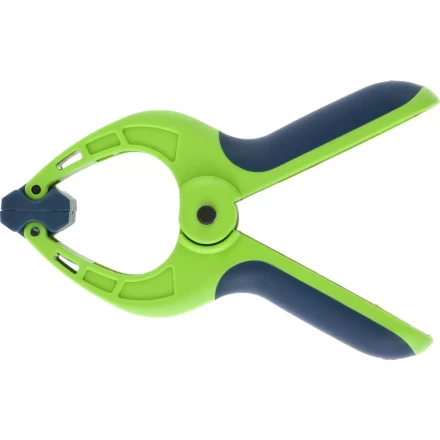 Струбцина клещеобразная 1-5/8 пластиковый корпус двухкомпонентные рукоятки усиленная пружина 42 мм Сибртех 20784 купить в Нижневартовске