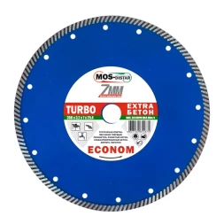 Диск алмазный по бетону Turbo Extra Econom MOS-DISTAR 300*2,8*7*25,4 mm