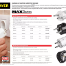 Вилка MAXElectro электрическая, 6А/220В, черная, STAYER 55150-B купить в Нижневартовске