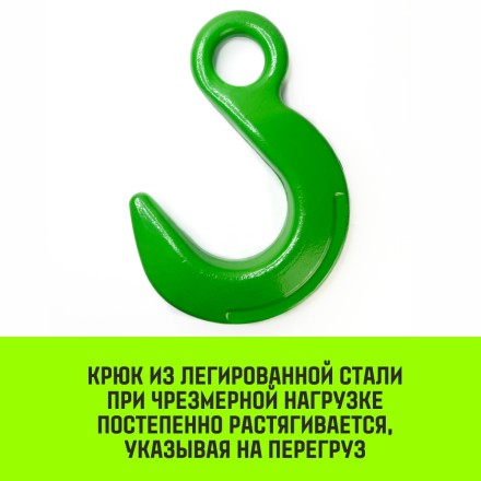 Крюк с широким зевом HIТCH 7/8-Т8 кл 2.0 Т (SZ071285) купить в Нижневартовске
