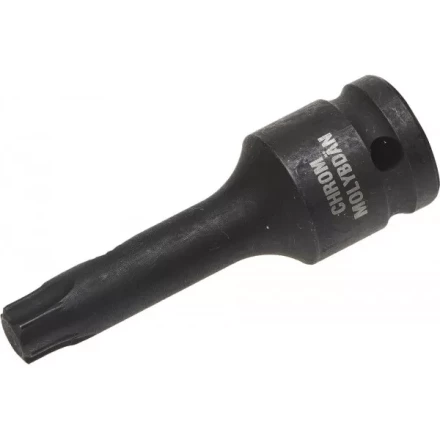 Торцовая головка KRAFTOOL "INDUSTRIE QUALITAT" ударная (1/2"), TORX, Cr-Mo, фосфатированная, T55 27952-55_z01 купить в Нижневартовске