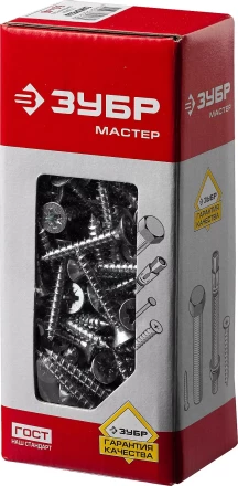 Саморезы по дереву, белый цинк, 6.0x40мм, 180шт, ЗУБР Мастер 4-300371-60-040 4-300371-60-040 купить в Нижневартовске