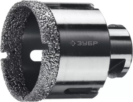 ЗУБР АВК, d 50 мм, (М14, 15 мм кромка), вакуумная алмазная коронка, Профессионал (29865-50) купить в Нижневартовске