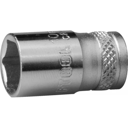 Торцовая головка KRAFTOOL "INDUSTRIE QUALITAT", Cr-V, FLANK, хромосатинированная, 1/4", 10 мм 27815-10_z01 купить в Нижневартовске