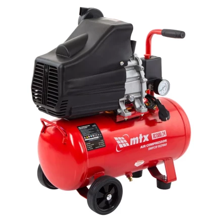 Компрессор воздушный MTX 58003, DC1500L/24, 1,5 кВт, 24 л, 210 л/мин купить в Нижневартовске