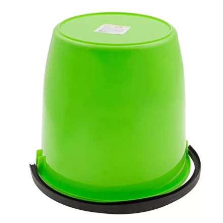 Ведро пластмассовое круглое 13 л, с крышкой, Light Elfe 92940 купить в Нижневартовске