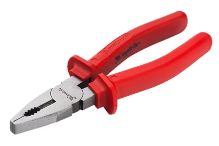 Плоскогубцы Econom 200 мм шлифованные пластмассовые рукоятки MATRIX 16994 купить в Нижневартовске