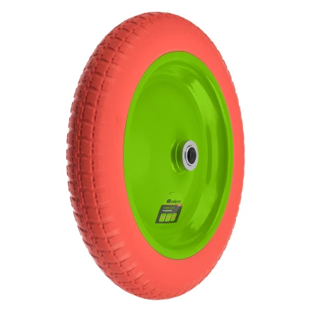 Колесо полиуретановое Сибртех 3.00-8, длина оси 80 мм, подшипник 20 мм, 689795 купить в Нижневартовске