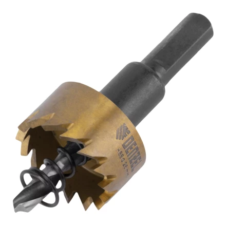 Коронка по металлу HSS, 26 мм, нитридтитановое покрытие Denzel 724105 купить в Нижневартовске