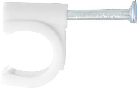 Скобы электроустановочные 12 мм круглый профиль 50 шт. СИБРТЕХ (арт. 47524) купить в Нижневартовске