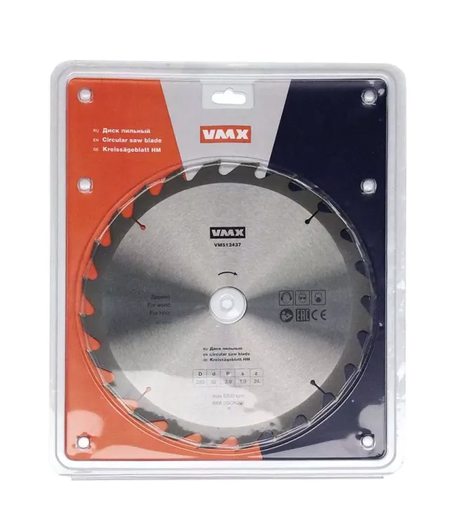 Диск пильный ф250х32 z24 дерево VMX 512437 купить в Нижневартовске