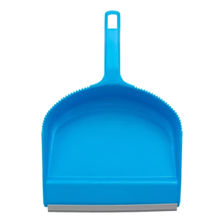 Набор: совок с кромкой 330 x 225 мм и щетка-сметка 285 мм, голубой, Home Palisad 933105 купить в Нижневартовске