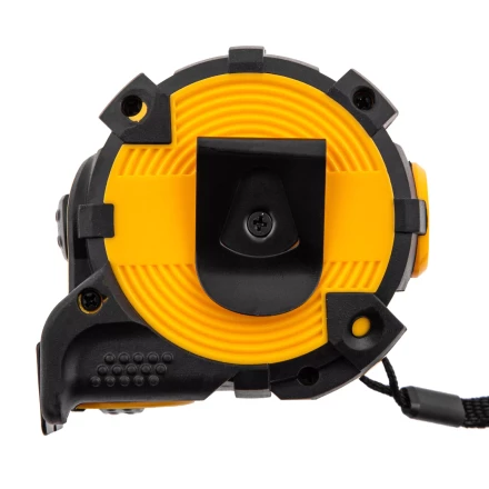 Рулетка Denzel 5м х 32мм, автоматич. фиксац., нейлон. покрытие, магнит. зацеп, двухстор. разметка 31523 купить в Нижневартовске