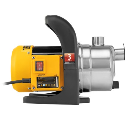Садовый поверхностный насос Denzel GPL800Х 97302, 800 Вт, 3200 л/ч, подъем 42 м, нержавейка купить в Нижневартовске