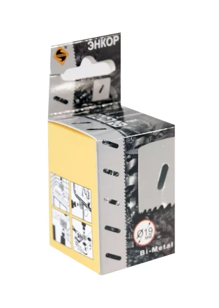 Коронка Bi-Metal Ф19 мм М3 Энкор 24119 купить в Нижневартовске