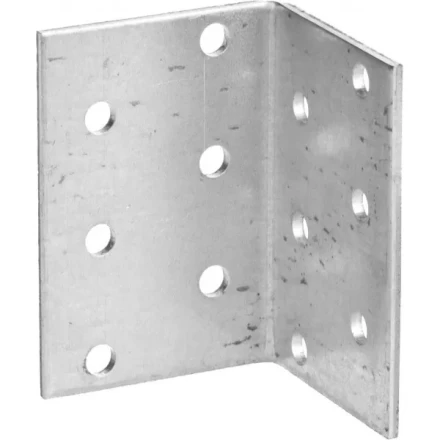 Крепежный угол ЗУБР "МАСТЕР" равносторонний, 60х40х40мм, 50шт 310205-060-040 купить в Нижневартовске