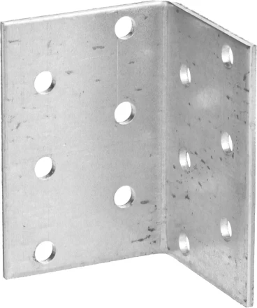 Крепежный угол ЗУБР "МАСТЕР" равносторонний, 60х40х40мм, 50шт 310205-060-040 купить в Нижневартовске